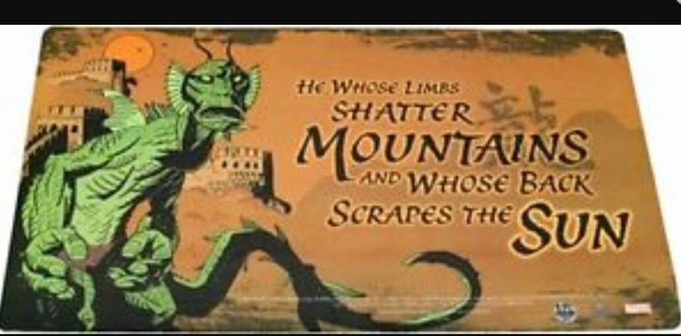 Playmat MUN Fin fang foom